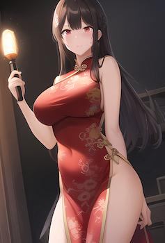 旗袍美人 (h) 糙漢&times冷美人,1v1